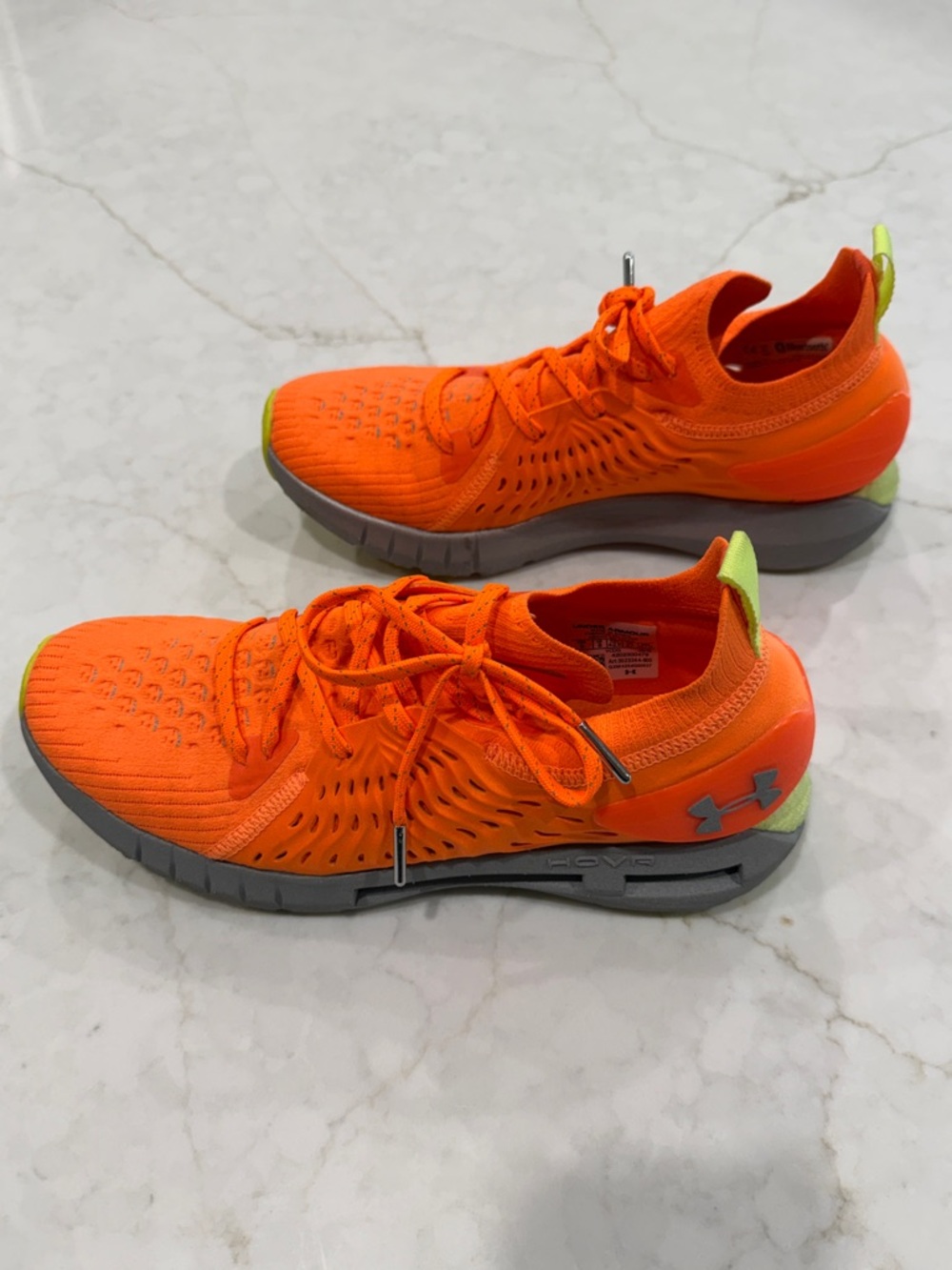Under Armour EUC Mens HOVR Phantom RN Night Orange Sneakers Running Shoes - SZ 9 - Picture 5 of 11